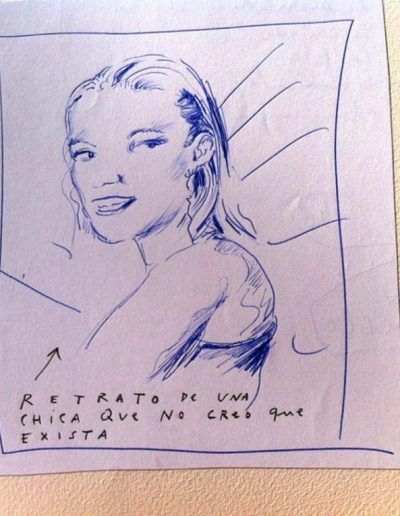 RETRATO DE UNA CHICA QUE NO CREO QUE EXISTA